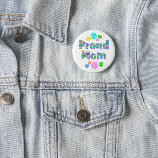Proud Mam Ronde Button 5,7 Cm (In situ)