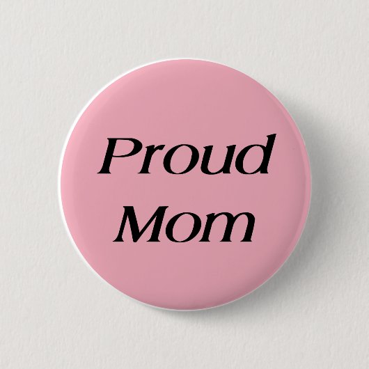 Proud Mam Ronde Button 5,7 Cm (Voorkant)
