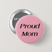 Proud Mam Ronde Button 5,7 Cm (Voorkant /achterkant)