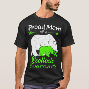 Proud Mam, Scoliosis Warrior T-shirt