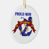 Proud Mam van een Amerikaanse Sailor Ornament (Rechts)