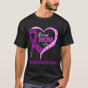 Proud mam van een Chiari Malformation Warrior T-shirt