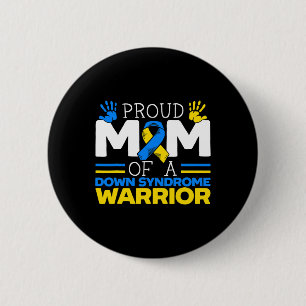 Proud mam van een downsyndroom-wortel of extra Chr Ronde Button 5,7 Cm