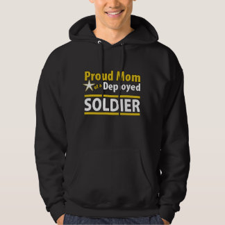 Proud mam van een Opgestelde Soldaat Hoodie