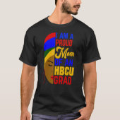 Proud mam van het HBCU-Afstudeerder Afrocentric T-shirt (Voorkant)