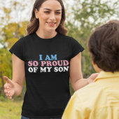 Proud Mam van Transgender Son Moederdag T-shirt