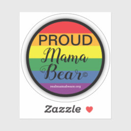Proud Mam Vinyl Sticker