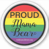 Proud Mam Vinyl Sticker (Voorkant)