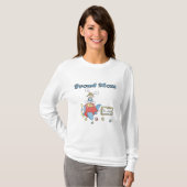 Proud Mam-vliegtuig Het is een Jongen overhemden e T-shirt (Voorkant volledig)