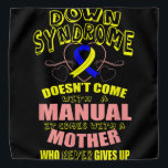 Proud Mam World Down Syndrome Day Bandana<br><div class="desc">Proud Mam World Down Syndrome Day</div>