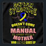 Proud Mam World Down Syndrome Day Bandana<br><div class="desc">Proud Mam World Down Syndrome Day</div>