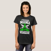Proud Mama Of A Neurofibromatosis Warrior Awarenes T-shirt (Voorkant volledig)