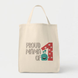 Proud Mama of One Canvas tas