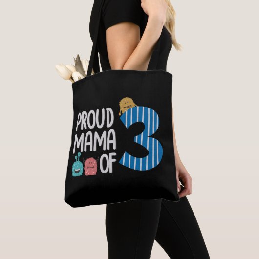 Proud Mama of Three Tote Bag (Dichtbij)