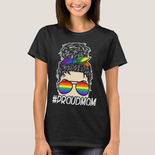 Proud mama t-shirt (Voorkant)