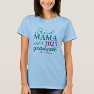 Proud mama van een afstuderen t-shirt