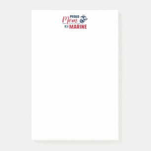 Proud mama van een marinier post-it® notes
