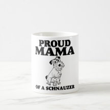 Proud Mama van een Schnauzer