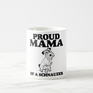 Proud Mama van een Schnauzer Koffiemok