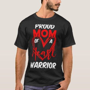 Proud mama van een Warrior CHD Awareness T-shirt
