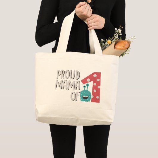 Proud Mama van One Grote Tote Bag (Voorkant (product))
