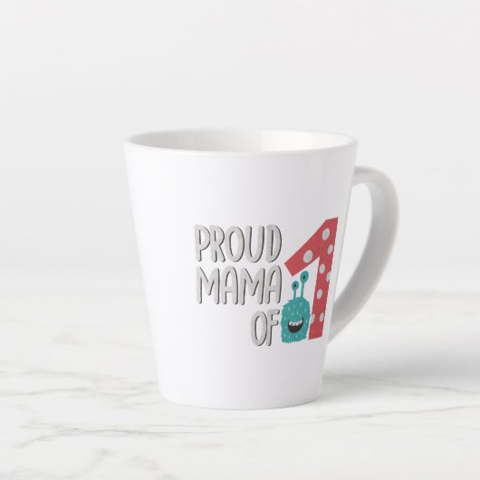 Proud Mama van One Latte Mok (Rechterhoek)