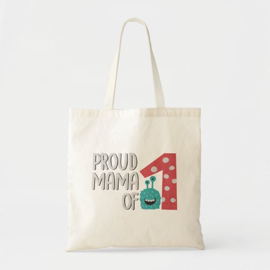 Proud Mama van One Tote Bag (Voorkant)