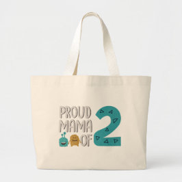 Proud Mama van Two Canvas tas