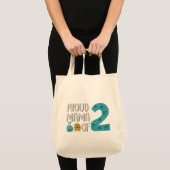 Proud Mama van Two Canvas tas (Voorkant (product))
