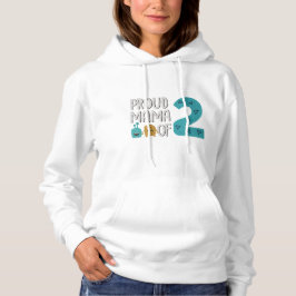 Proud Mama van Two Hoodie
