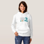 Proud Mama van Two Hoodie (Voorkant volledig)