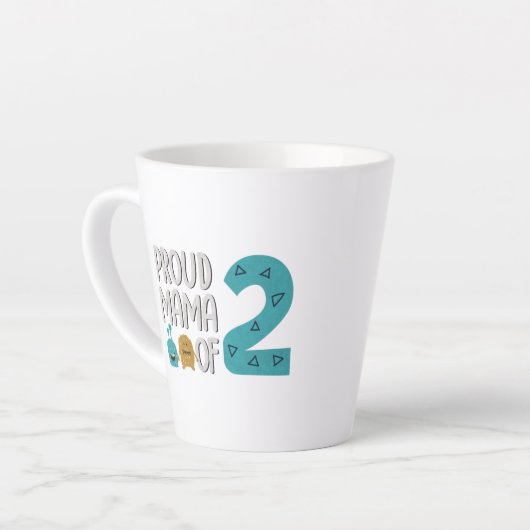 Proud Mama van Two Latte Mok (Linkerhoek)