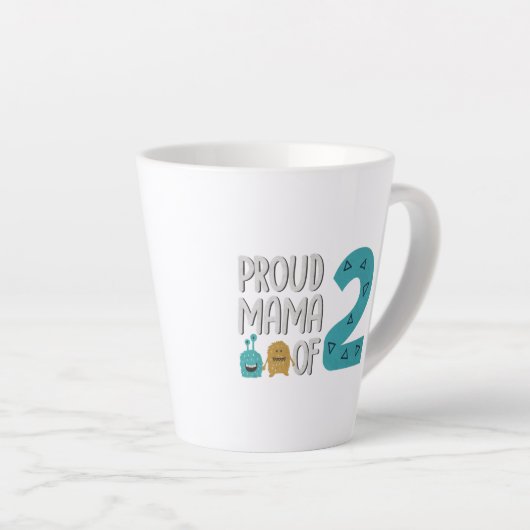 Proud Mama van Two Latte Mok (Rechterhoek)