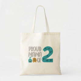 Proud Mama van Two Tote Bag