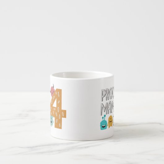 Proud Mama van Vier Espresso Kop (Voorkant)