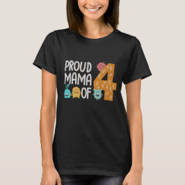 Proud Mama van Vier T-shirt