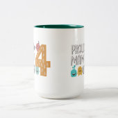 Proud Mama van Vier Tweekleurige Koffiemok (Center)
