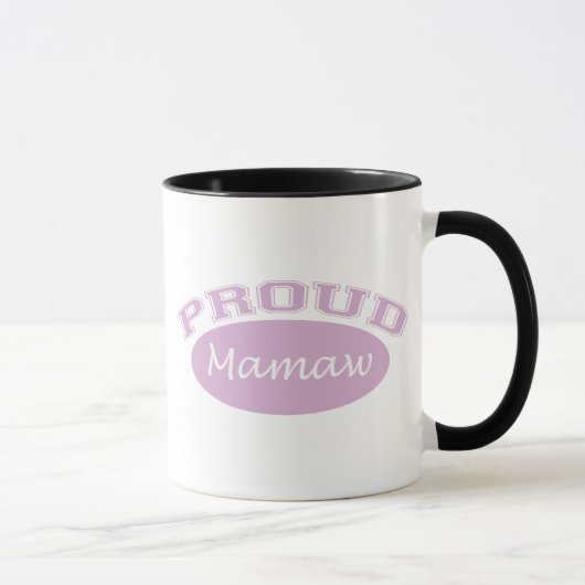 Proud Mamaw (roze) Mok (Rechts)