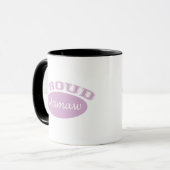 Proud Mamaw (roze) Mok (Voorkant links)
