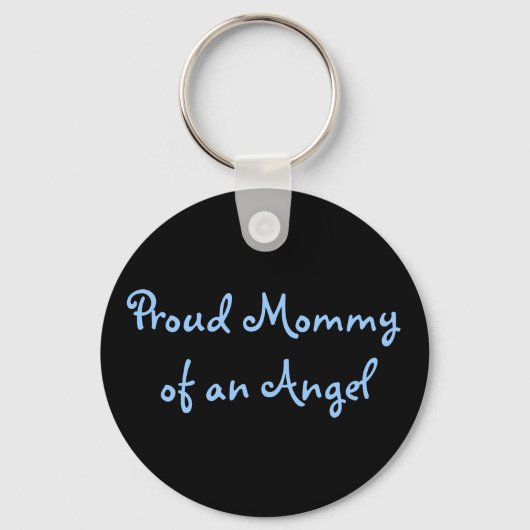 Proud mammie van een Angel Sleutelhanger (Voorkant)