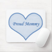Proud mammousepad, blauw muismat (Met muis)