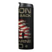 Proud Marine Dad Thermosbeker (Geroteerd rechts)