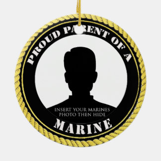 Proud Marine Parent Keramisch Ornament