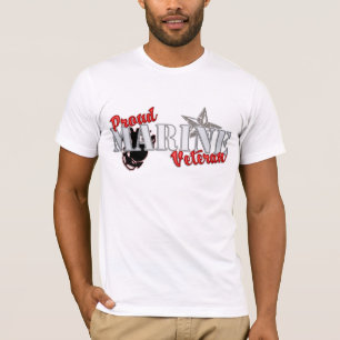 Proud Marine Veteran T-shirt