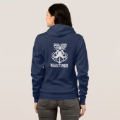 Proud Maritimer anchor octopus Lighthouse route Hoodie (Achterkant volledig)