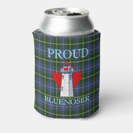 Proud Maritimer BLUENOSER Canada bierkoeler (Blikje Achterkant)