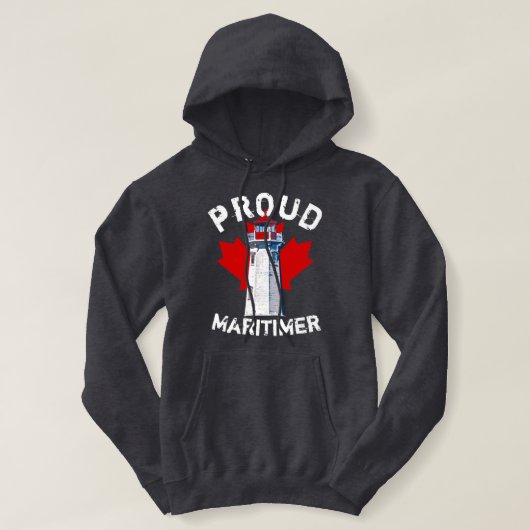 Proud Maritimer shirt Nova Scotia peggy's cove (Design voorkant)