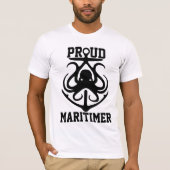 Proud Maritimer t-shirt octopus Lighthouse route (Voorkant)