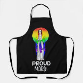 Proud Mary Rainbow Flag LGBT Gay Pride Support Schort (Voorkant)