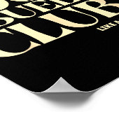 Proud Member Cool Abuelos Club Like A Dad But Cool Poster (Hoek)